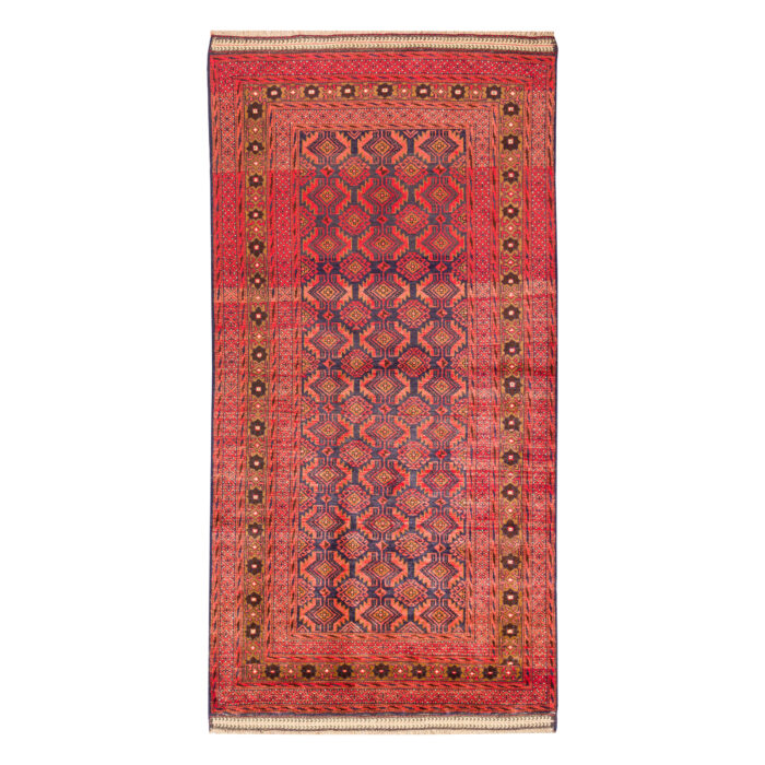 Luxurious Hand-Knotted Baloch Rug | Hand-Spun Wool | Natural Dye