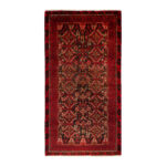 Luxurious Hand-Knotted Baloch Wool Rug - 2.25m² Navy Beauty