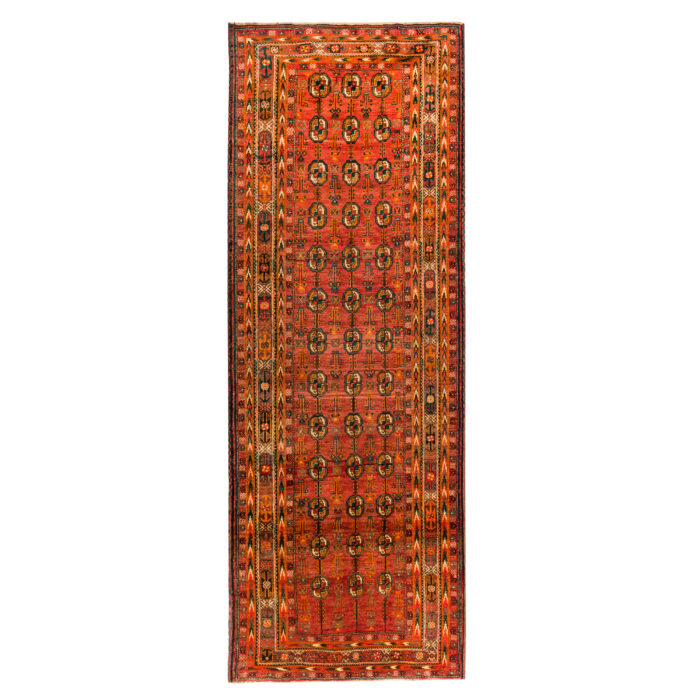 Luxurious Hand-Knotted Balochistan Wool Rug - 3m