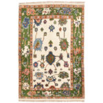 Luxurious Hand-Knotted Kashmar Wool Rug - 3.5m