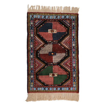 Luxurious Two-Meter Hand-Knotted Khorasan Wool Rug