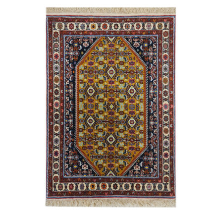 Luxurious One Meter Hand-Knotted Shiraz Fleece Rug