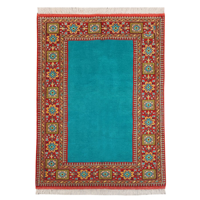 Exquisite 1.5m² Hand-Knotted Shiraz Wool Rug