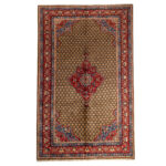 Luxurious Six-Meter Hand-Knotted Wool Rug from Senqar