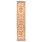 Luxurious Tabriz Wool Hand-Knotted Rug - 324x75 cm