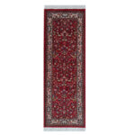 Luxurious Bijar Wool Hand-Woven Side Rug - 2m Length
