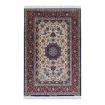 Luxurious Hand-Woven Isfahan Silk Rug | 2.6 m2