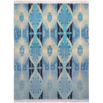 Luxurious One and a Half Meter Tabriz Wool Hand-Knotted Harris Carpet