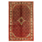 Luxurious Six-Meter Hand-Knotted Hossein Abad Rug - Hamadan Origin
