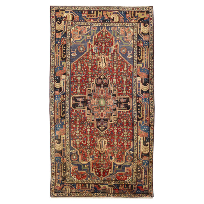 Luxurious Kermanshah Hand-Knotted Wool Rug - 5.45m2 Masterpiece