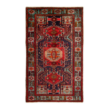 Exquisite Two and a Half Meter Tarem Zanjan Hand-Knotted Rug