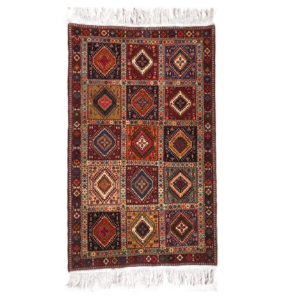 Luxurious 2.6m Hand-Knotted Wool Rug from Chaharmahal and Bakhtiari