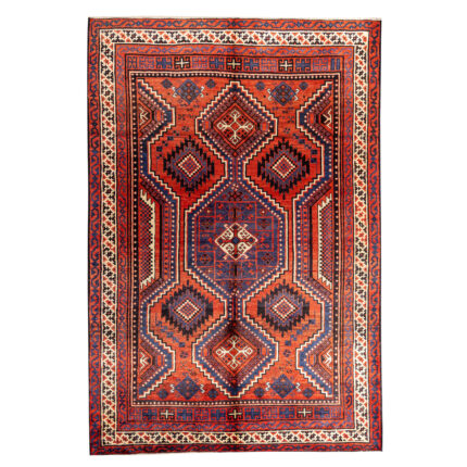 Exquisite Hand-Knotted Lori Olad Rug - Chaharmahal and Bakhtiari Masterpiece