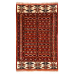 Luxurious Persian Hand-Knotted Wool Rug from Golestan