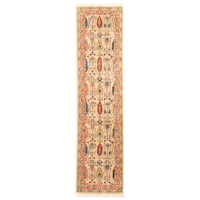 Luxurious Harris Wool Hand-Knotted Rug - 3.5m Long