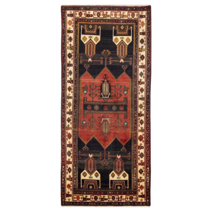Luxurious Hand-Knotted Kermanshah Rug - 5m of Elegance