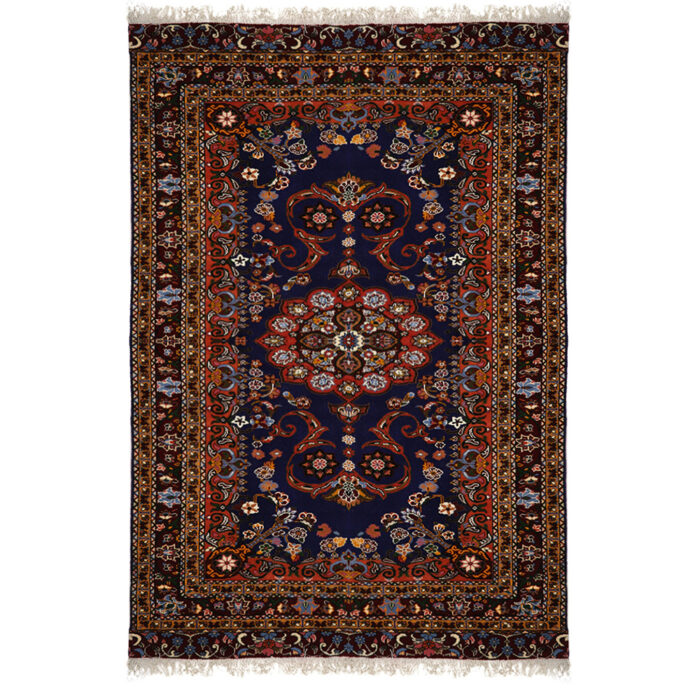 Luxurious 2.5m Hand-Knotted Khorasan Wool Rug - Unique Trange Pattern
