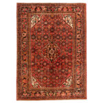 Luxurious Hand-Knotted Hamadan Rug - 3.5 Meter Masterpiece