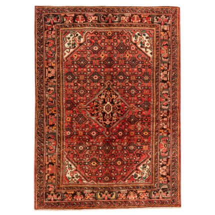 Luxurious Hand-Knotted Hamadan Rug - 3.5 Meter Masterpiece