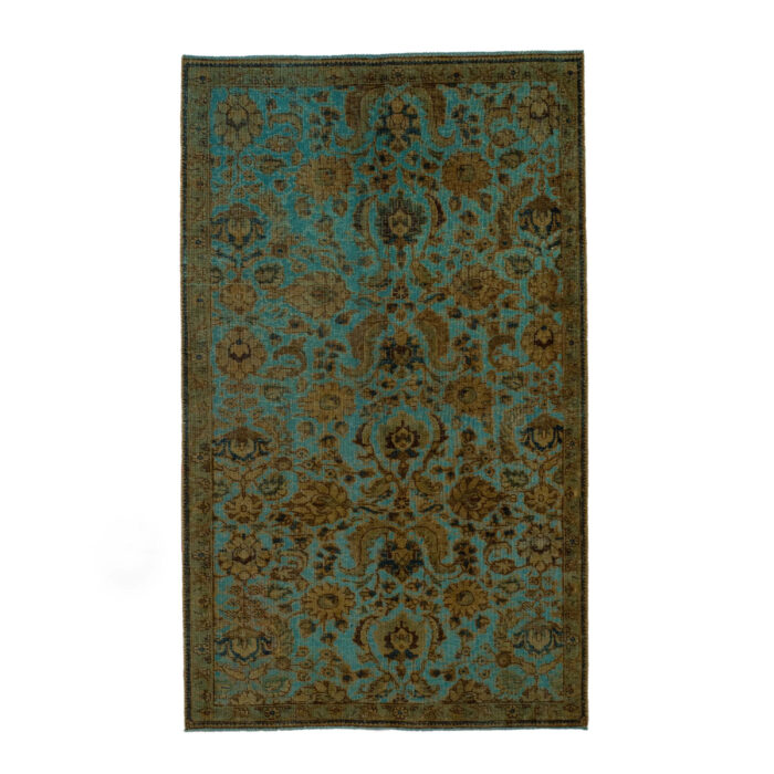 Luxurious Hand-Woven Vintage Cotton Rug - 3m2