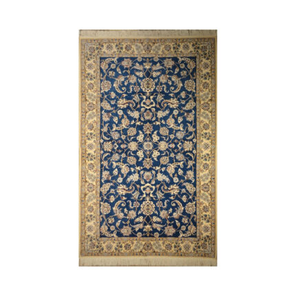Luxury Nain Wool Rug - Hand-Knotted Artistry for Elegant Spaces