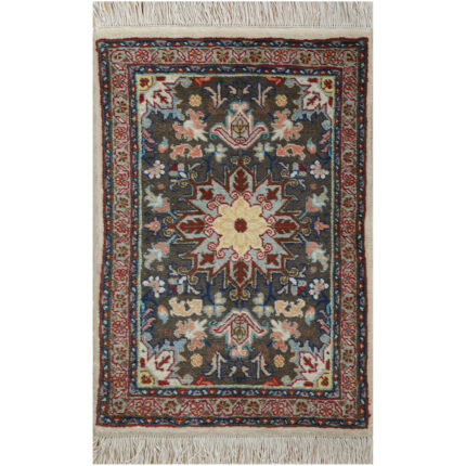 Luxury Harris Wool Hand-Knotted Rug - One Meter Size