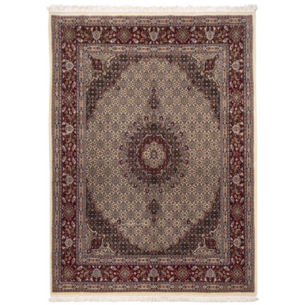 Luxurious Birjand Wool and Silk Hand-Knotted Rug - 4.33m2