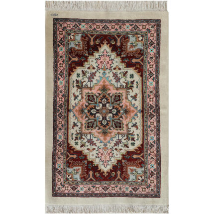 Luxurious Two-Meter Hand-Knotted Harris Wool Rug - Exquisite Elegance