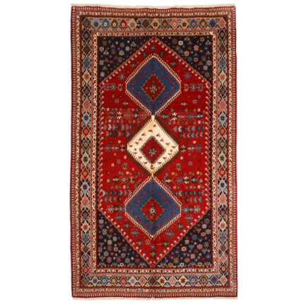 Luxurious Hand-Knotted Persian Wool Rug - Si Persia Yalme Model