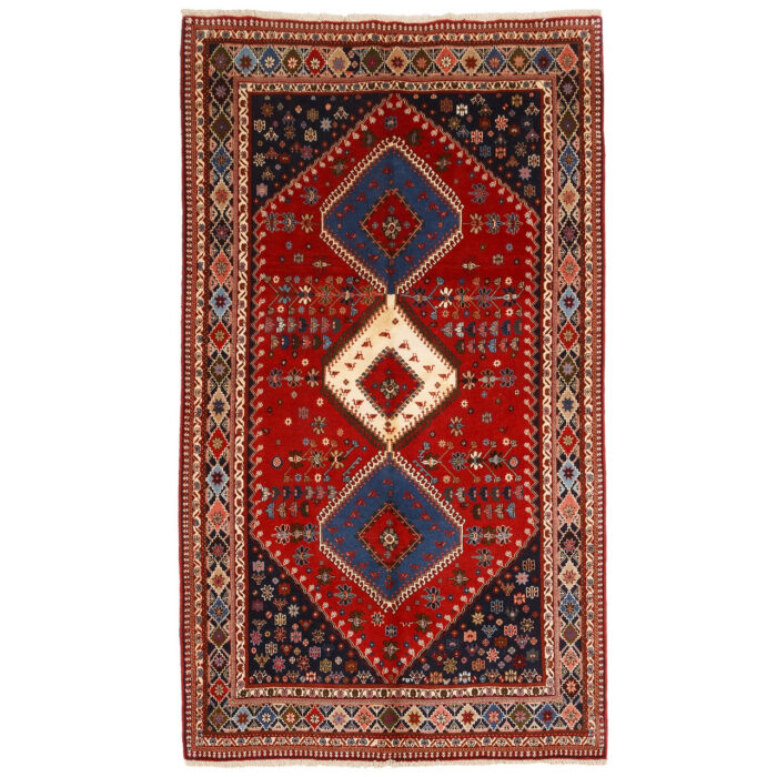 Luxurious Hand-Knotted Persian Wool Rug - Si Persia Yalme Model