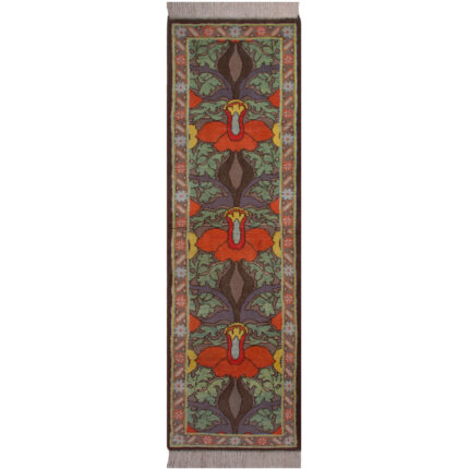 Luxurious Hand-Knotted Harris Wool Rug - One and a Half Meter Statement Piece