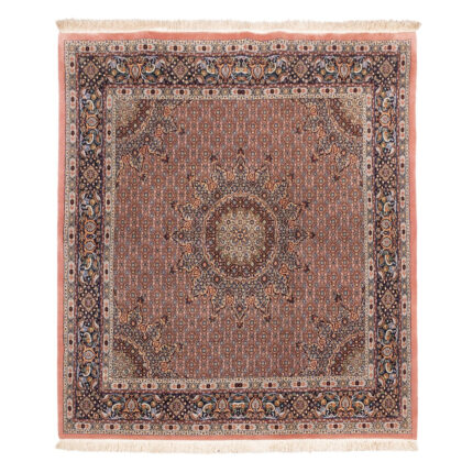Luxurious Persian Birjand Wool Silk Rug - 4m Hand-Knotted Beauty