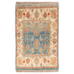 Luxurious Kashmar Hand-Knotted Wool Rug - Exquisite 3m Blue Beauty