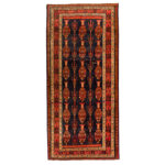 Luxurious 3m Hand-Knotted Wool Rug from Balochistan