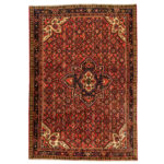 Luxurious Hand-Knotted Hamadan Rug - 3.54m2 of Exquisite Craftsmanship