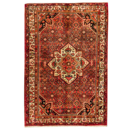 Luxurious Hand-Knotted Hamadan Rug - 3m of Pure Elegance
