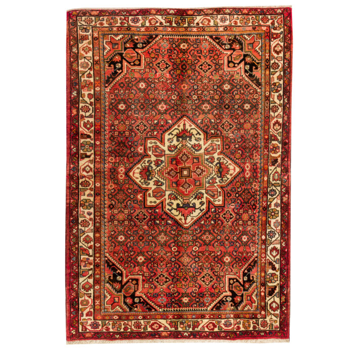 Luxurious Hand-Knotted Hamadan Rug - 3m of Pure Elegance
