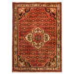 Luxurious Hand-Knotted Hamadan Rug - 3.5m of Elegance