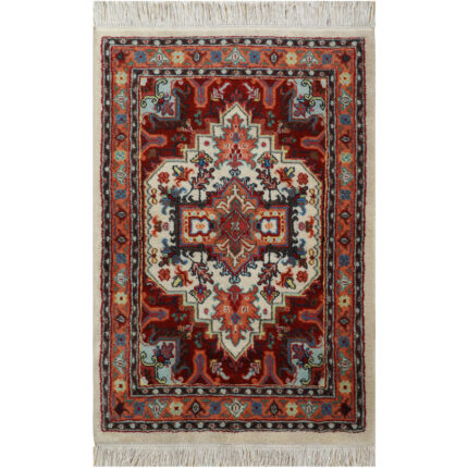 Luxurious 1.5m Hand-Knotted Harris Wool Rug - Exquisite Elegance