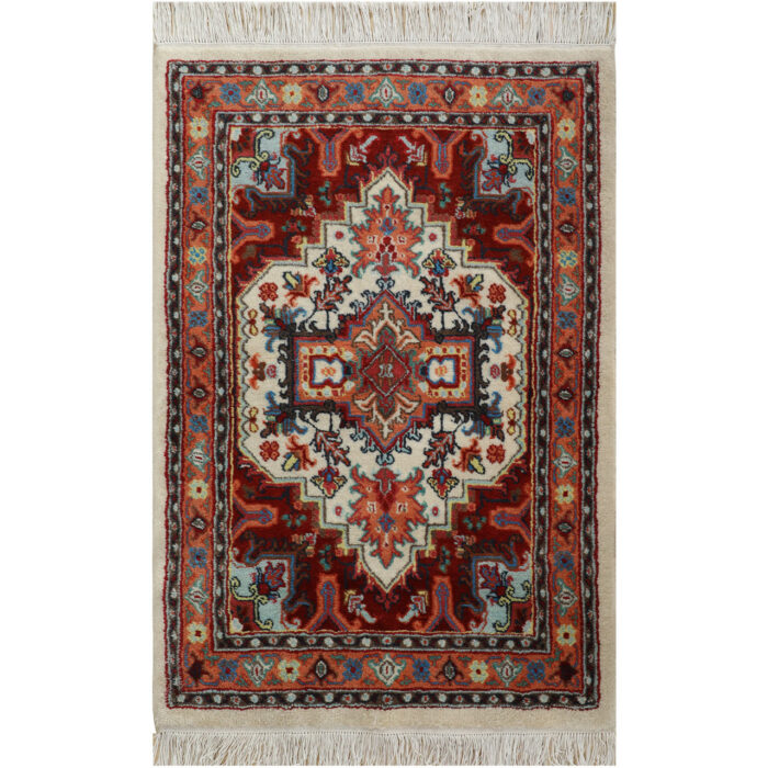 Luxurious 1.5m Hand-Knotted Harris Wool Rug - Exquisite Elegance
