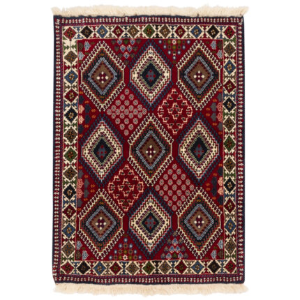 Luxurious Handwoven Yelme Zare and Nimsi Persia Wool Rug - Chaharmahal and Bakhtiari