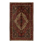 Luxurious Hand-Knotted Bakhtiar Design Rug - 6.61m2 of Elegance