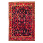 Luxurious Borujerd Hand-Knotted Rug - Traditional Natural Dyeing