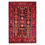 Luxurious Borujerd Hand-Knotted Rug - Black 2.52m2 Masterpiece