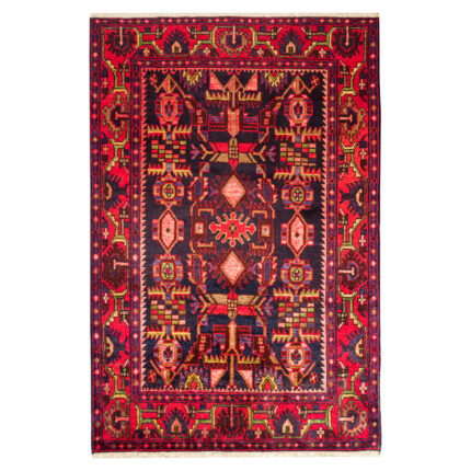 Luxurious Borujerd Hand-Knotted Rug - Black 2.52m2 Masterpiece