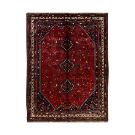 Luxurious Hand-Knotted Shiraz Rug - Exquisite 6.5m Masterpiece