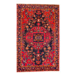 Luxury Borujerd Hand-Knotted Rug | Hand-Spun Wool in Navy