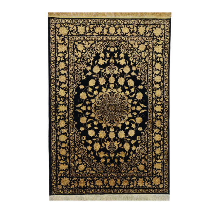 Exquisite Isfahan Silk Rug - Hand-Knotted 2m Luxury Rug