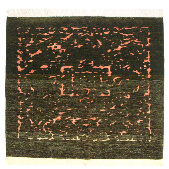 Luxurious Khorasan Wool Hand-Knotted Rug - Modern Chaman Rokh Design