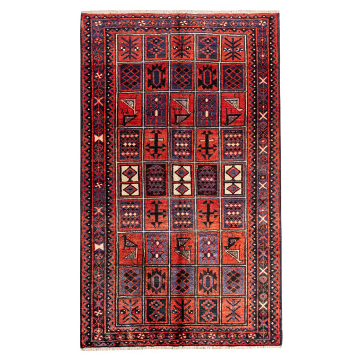 Luxurious Handmade Lori Olad Wool Rug | Chaharmahal and Bakhtiari